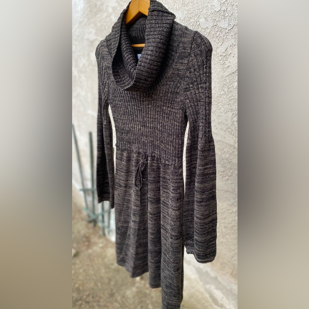 NW Calvin Klein Cowl neck Sweater Dress Sz M
